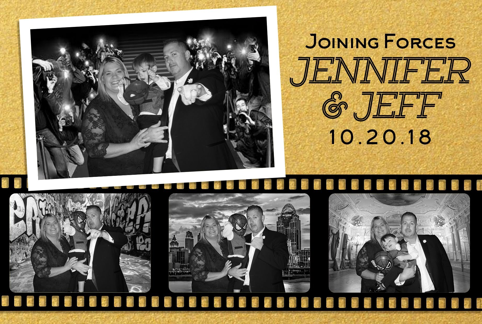 Jenn and Jeff | View more photos from the event at gallery.photoboothcincy.com/u/PhotoBoothCincy/Jenn-and-Jeff
